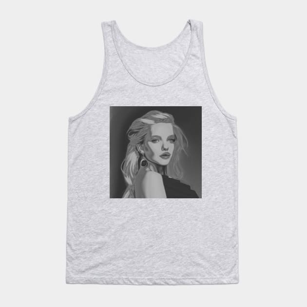 Blondes have more fun! Beautiful woman Tank Top by Goldenvsilver